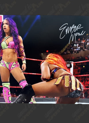 Ember Moon signed 16x20 Photo