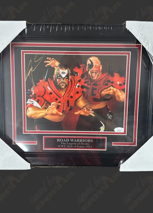 Roadwarrior Animal signed 11x14 Framed Photo (w/ JSA)