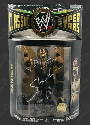Demolition Smash signed WWE Jakks Classic Superstars Action Figure