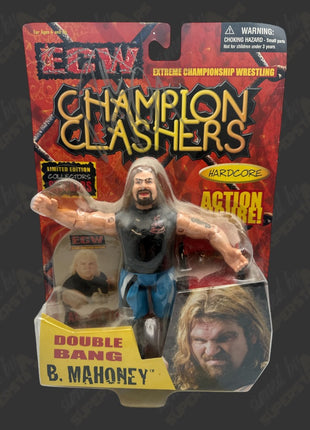 Balls Mahoney signed ECW Champion Clashers Action Figure