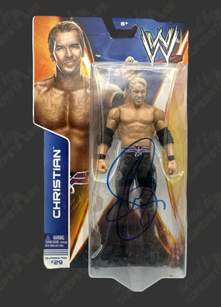 Christian signed WWE Series 29 Action Figure