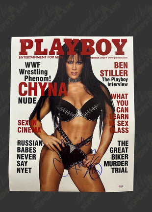 Chyna signed 16x20 Photo (w/ PSA)