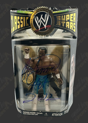 Ron Simmons signed WWE Jakks Classic Superstars Action Figure