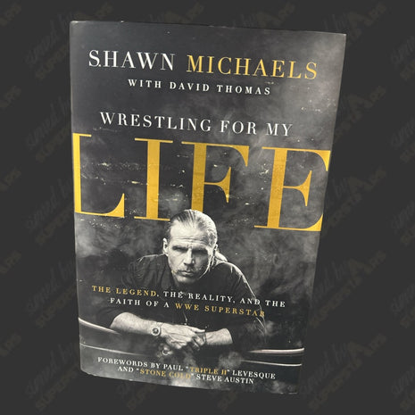Shawn Michaels signed Wrestling for my Life Book