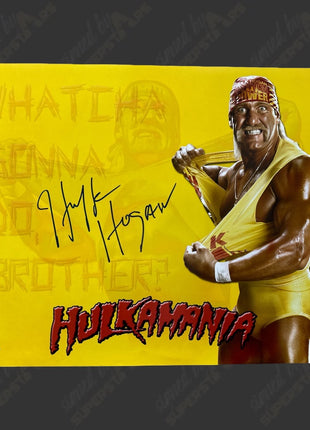 Hulk Hogan signed 16x20 Photo (w/ JSA)