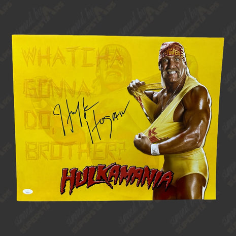 Hulk Hogan signed 16x20 Photo (w/ JSA)