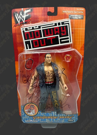 Brian Christopher signed WWF No Way Out Action Figure (w/ JSA)