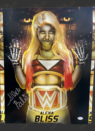 Alexa Bliss signed 16x20 Photo (w/ PSA)