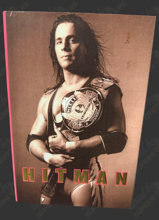 Bret Hart signed Hitman Book
