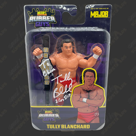 Tully Blanchard signed Big Rubber Guys Action Figure