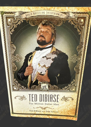 Ted DiBiase signed The Million Dollar Man Book