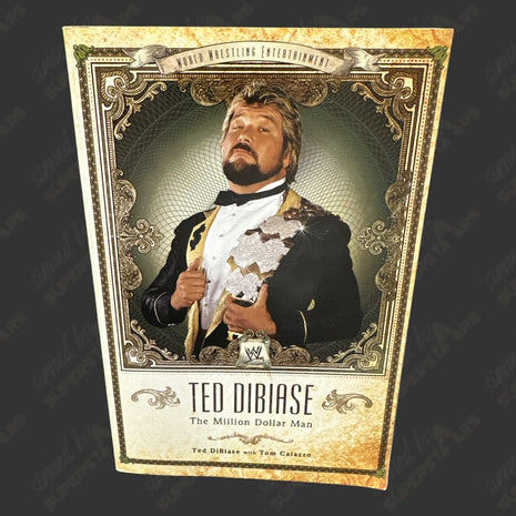 Ted DiBiase signed The Million Dollar Man Book