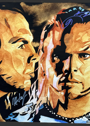 Matt Hardy et Jeff Hardy, photo 16x20 signée en double (avec JSA)
