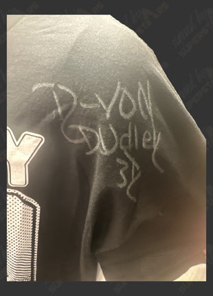 Dudley Boys dual signed WWE TShirt - Size: 3XL (w/ WWE COA)
