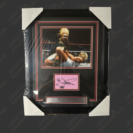 Bull Nakano signed Framed Plaque