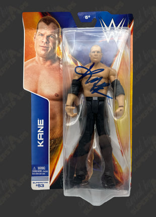 Kane signed WWE Series 53 Action Figure