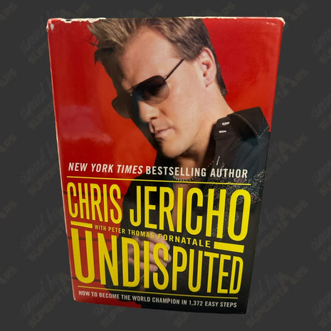 Chris Jericho signed Undisputed Book