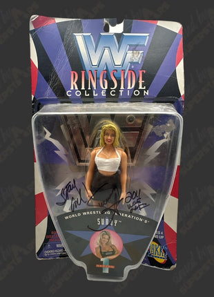 Sunny signed WWF Jakks Ringside Collection Series 1 Action Figure