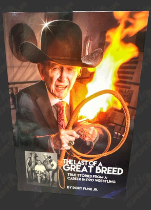 Dory Funk Jr signed The Last of a Great Breed Book