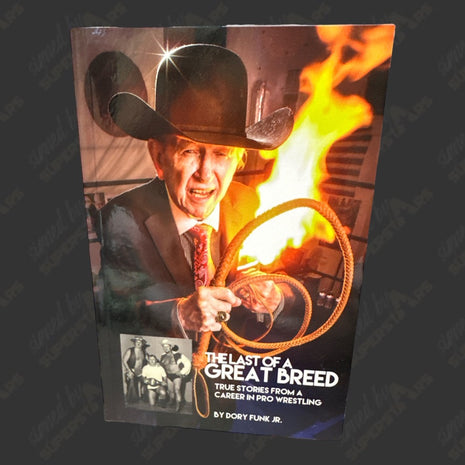 Dory Funk Jr signed The Last of a Great Breed Book