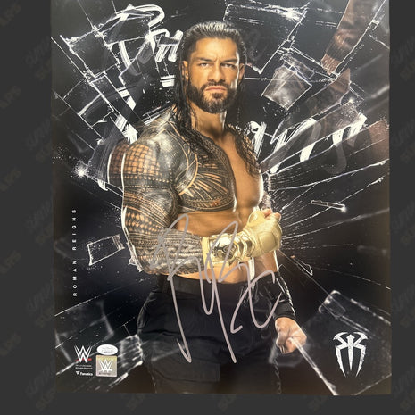 Roman Reigns signed 16x20 Photo (w/ JSA)