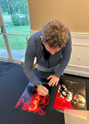Lost Boys - Jason Patric, Kiefer Sutherland, Alex Winter & Billy Wirth multi-signed 11x17 Photo