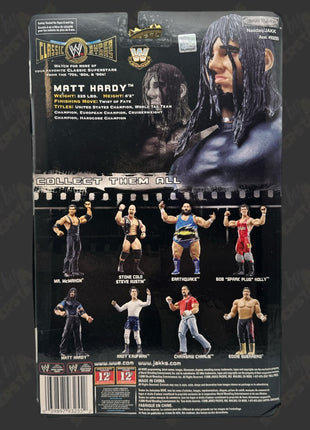 Matt Hardy signed WWE Jakks Classic Superstars Action Figure