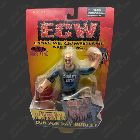 Bubba Ray Dudley signed ECW Action Figure