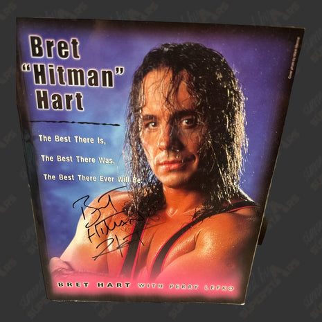 Bret Hart signed The Best There Is Book