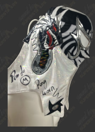 Penta El Zero Miedo signed Ring Worn AEW Mask