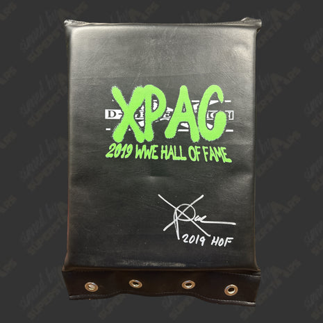 X-Pac signed Turnbuckle Pad