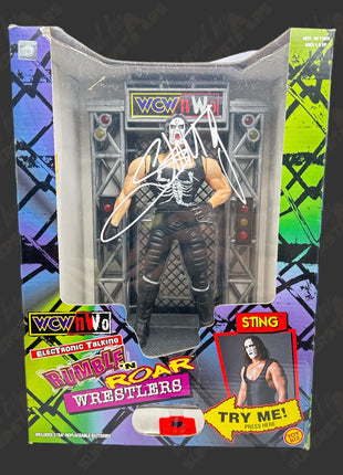 Sting signed WCW/nWo Rumble & Roar Action Figure