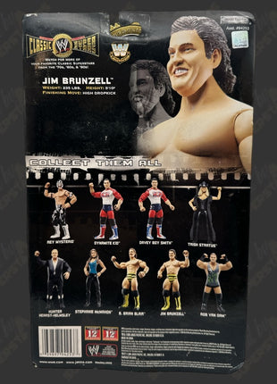 Jim Brunzell signed WWE Jakks Classic Superstars Action Figure