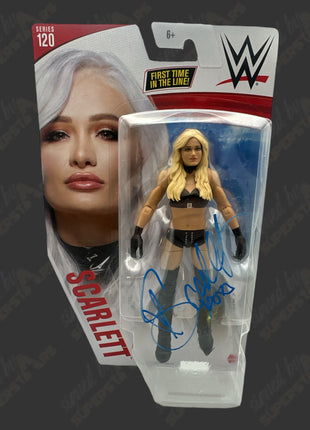 Scarlett signed WWE Series 120 Action Figure