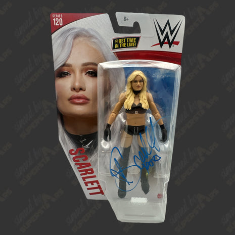 Scarlett signed WWE Series 120 Action Figure