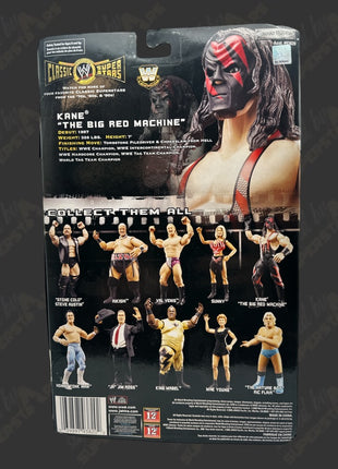 Kane signed WWE Jakks Classic Superstars Action Figure