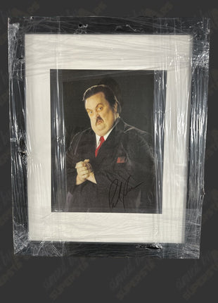 Paul Bearer signed Photo Matted & Framed