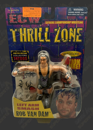 Rob Van Dam signed ECW Thrill Zone Action Figure