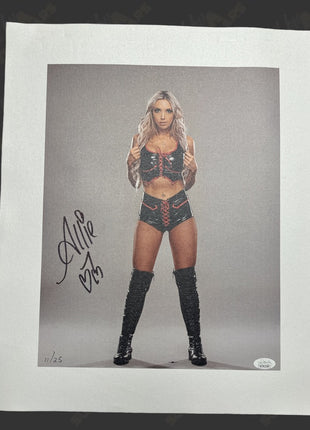 Allie signed 16x20 Canvas (w/ JSA)