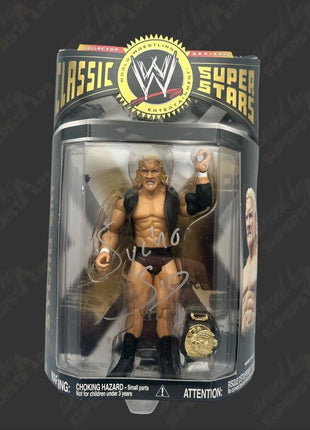 Sid Vicious signed WWE Jakks Classic Superstars Action Figure