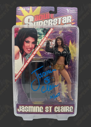 Jasmin St Claire signed Adult Superstar Action Figure