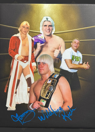 Tommy Rich signed 11x14 Printed Canvas