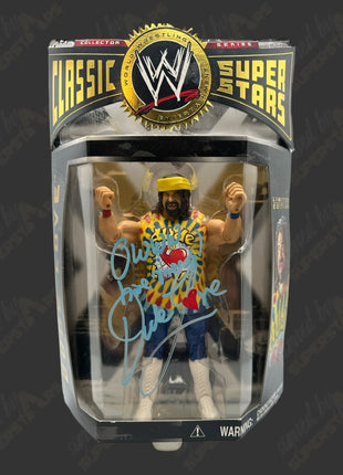 Dude Love signed WWE Jakks Classic Superstars Action Figure