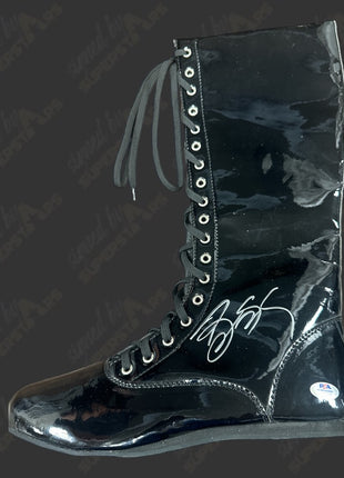 Bill Goldberg signed Wrestling Boot (w/ PSA)