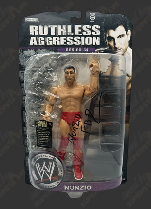 Little Guido signed WWE Ruthless Aggression Series 34 Action Figure