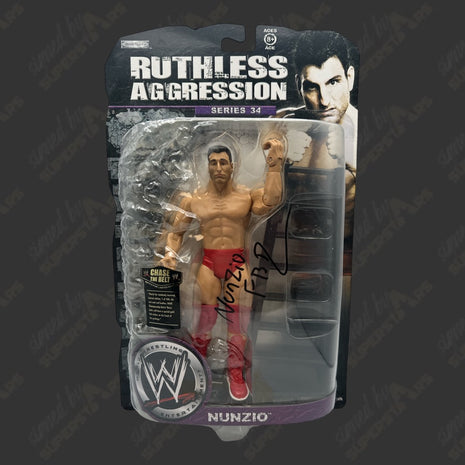 Little Guido signed WWE Ruthless Aggression Series 34 Action Figure