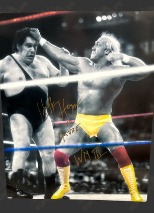 Hulk Hogan signed 16x20 Photo (w/ JSA)