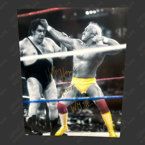 Hulk Hogan signed 16x20 Photo (w/ JSA)