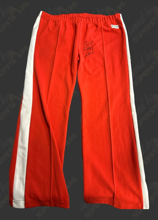 Bret Hart signed New Japan Workout Pants