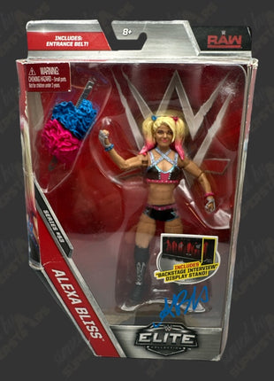 Alexa Bliss signed WWE Elite Series 53 Action Figure (w/ JSA)